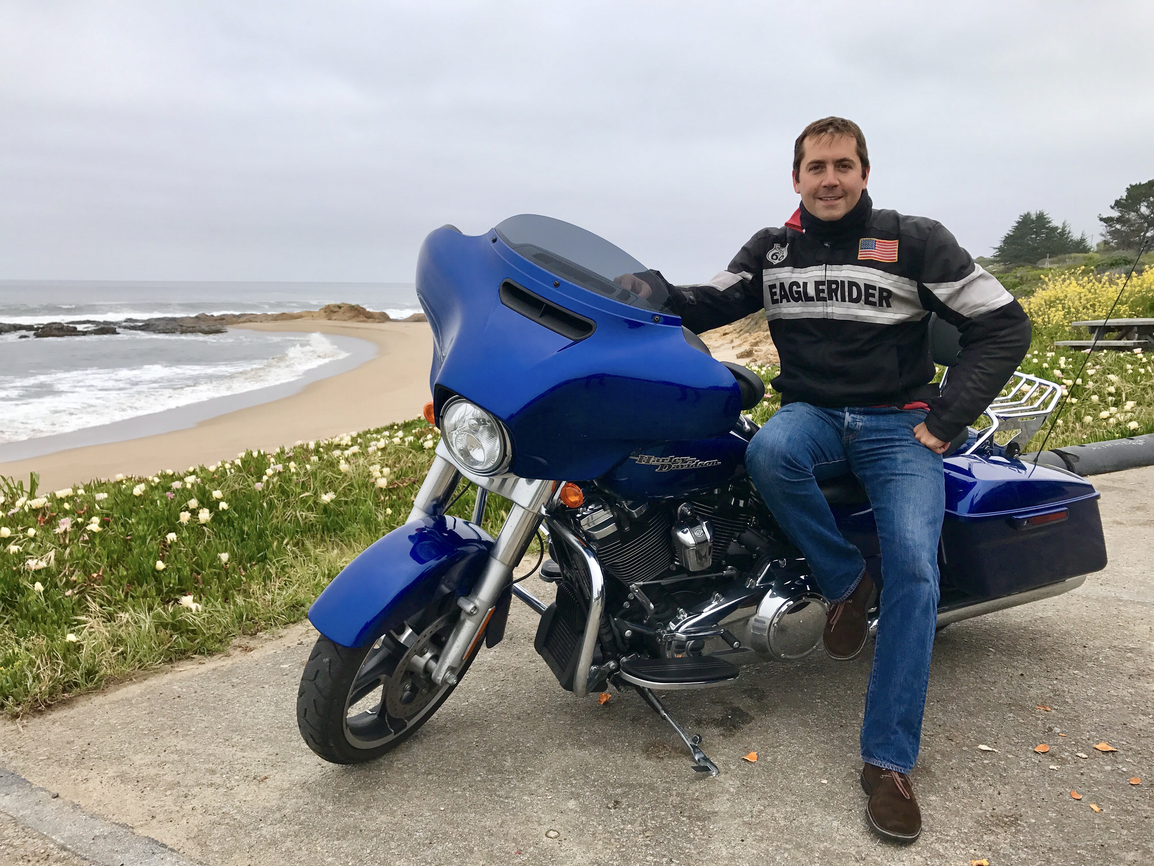 Motorcycle road trip on Highway 1
