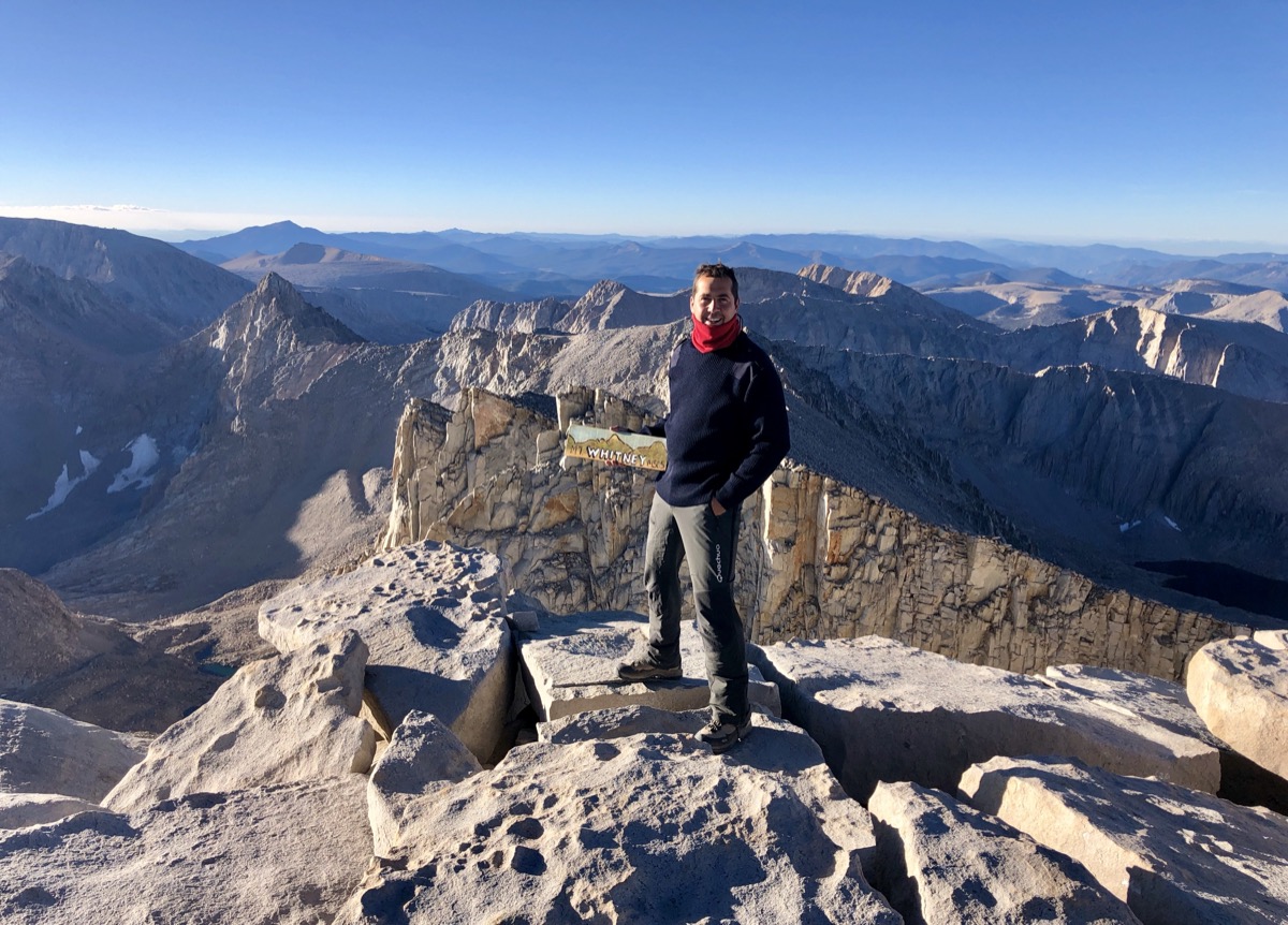 Mt Whitney (14,505 feet - 4,421 meters)